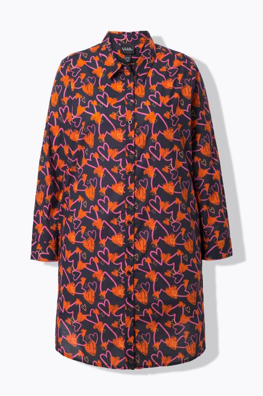 Рокля тип туника с неонов принт