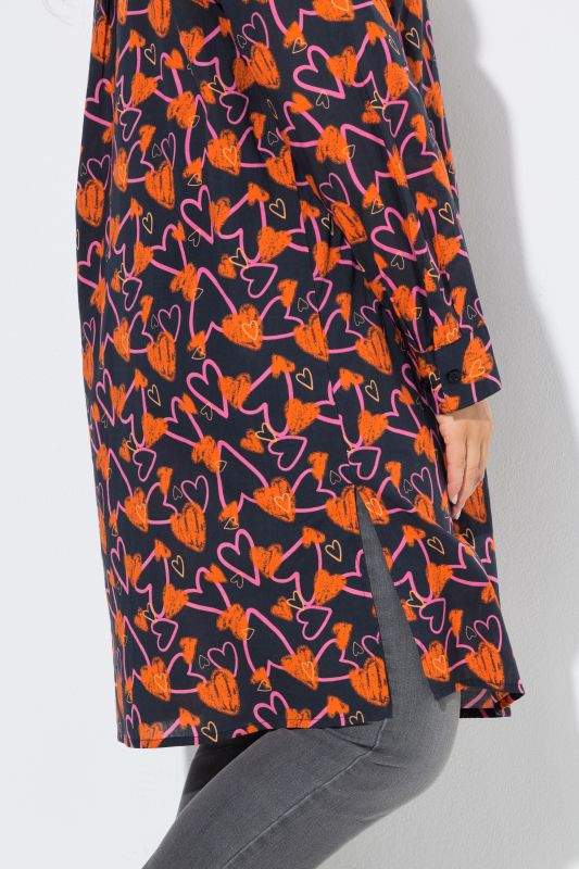 Рокля тип туника с неонов принт