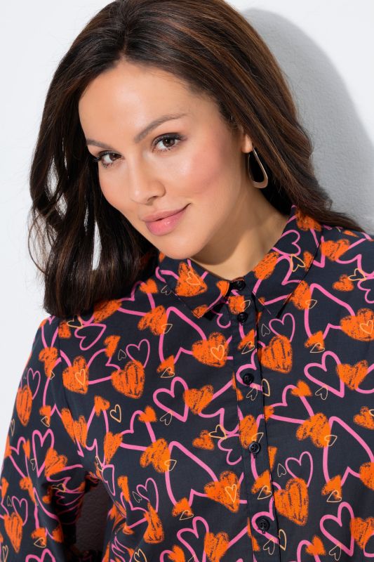 Рокля тип туника с неонов принт