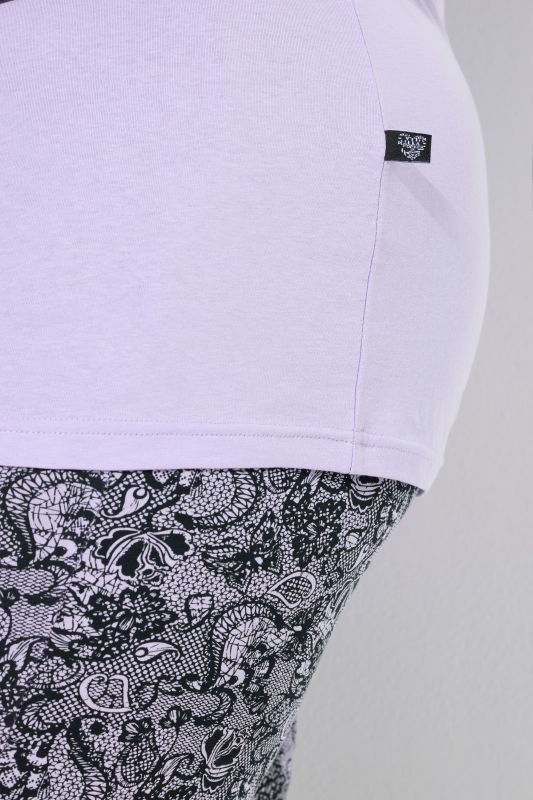 Пижама с парижански принт