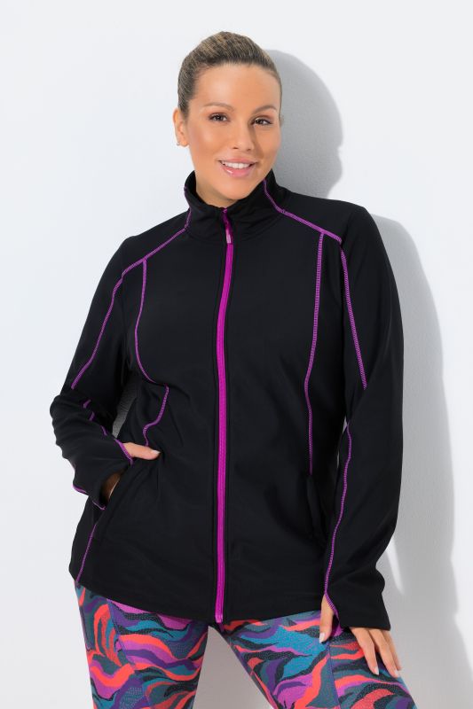 Суитчър с неонови акценти