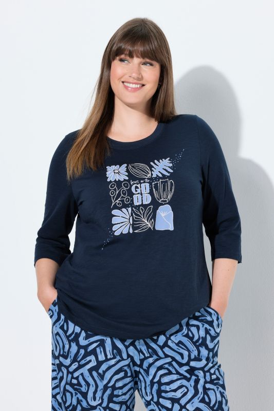 Eco Cotton Botanical Print Tee