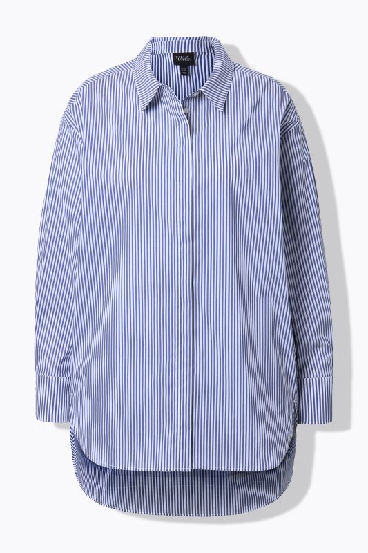 Pinstripe Tunic Blouse