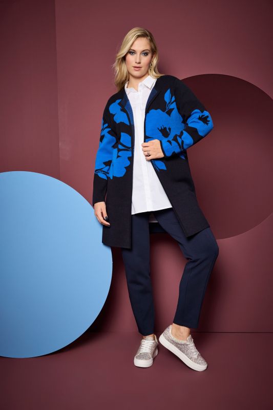 Vibrant Floral Cardigan