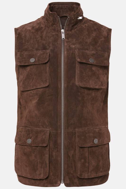 Leather vest