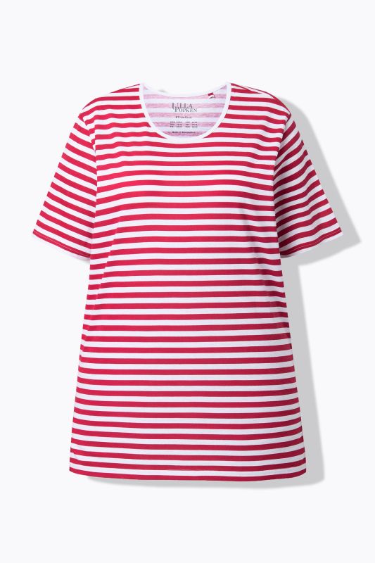 Eco Cotton Striped Crew Neck Tee