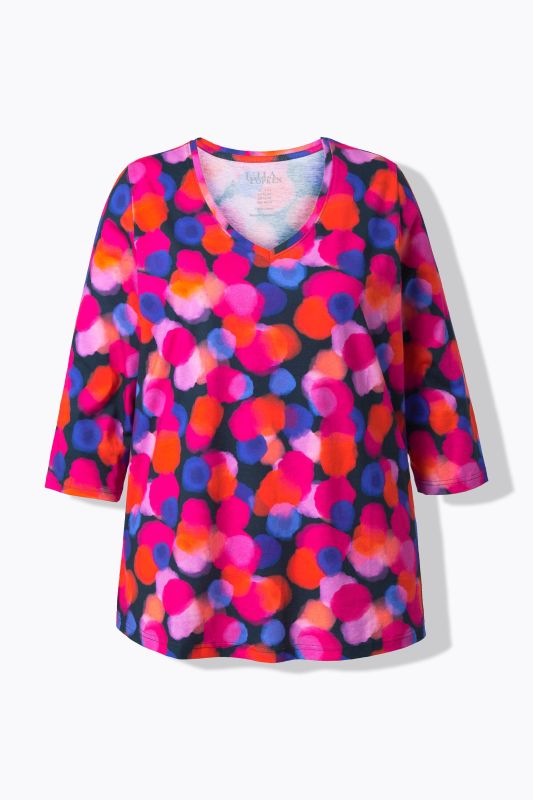 Colorful Dot Knit Tunic