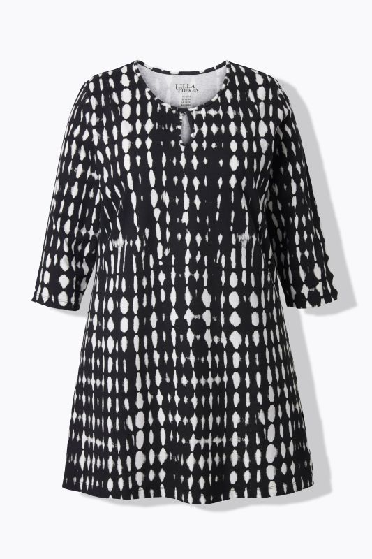 Batik Print Knit Tunic