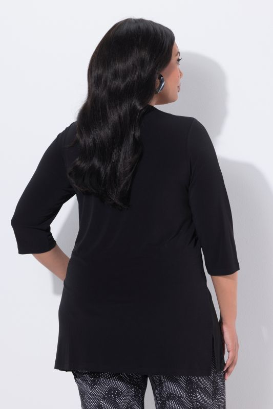 Matte Jersey 3/4 Sleeve Tunic