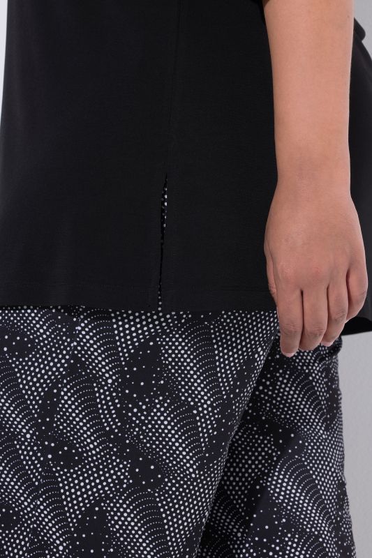 Matte Jersey 3/4 Sleeve Tunic