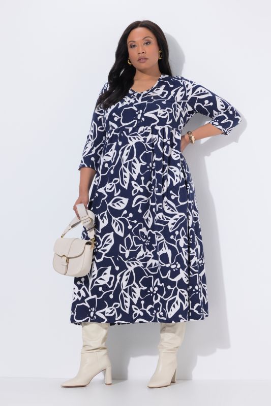 Floral Print Pocket Dress