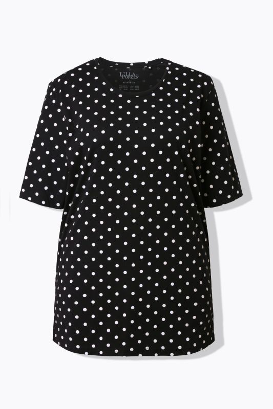Polka Dot Crew Neck Tee