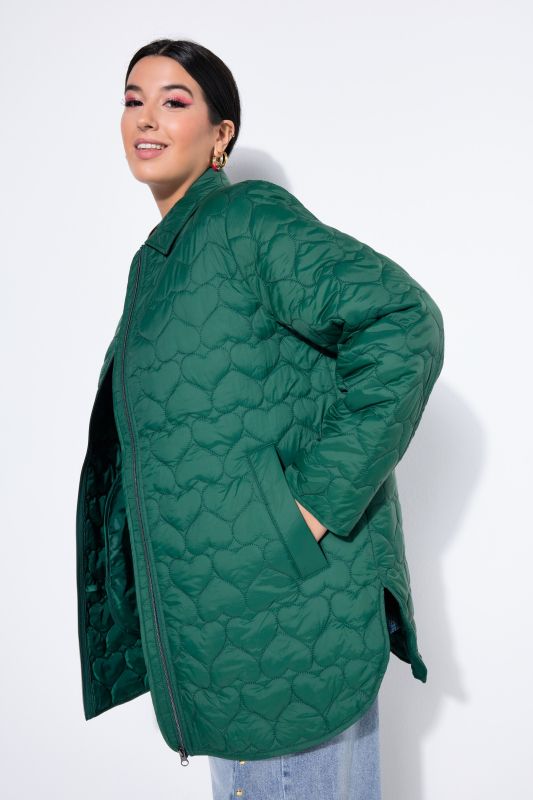 Яке ватирано с шевови акценти