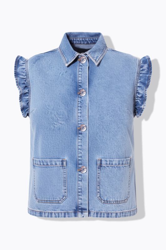 Denim waistcoat