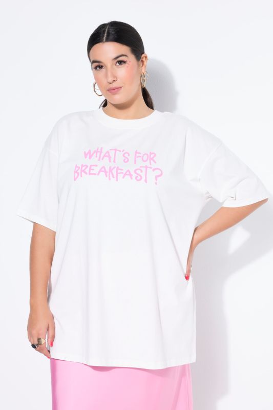 Тениска разкроена с надписи