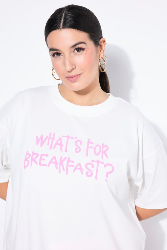 Тениска разкроена с надписи