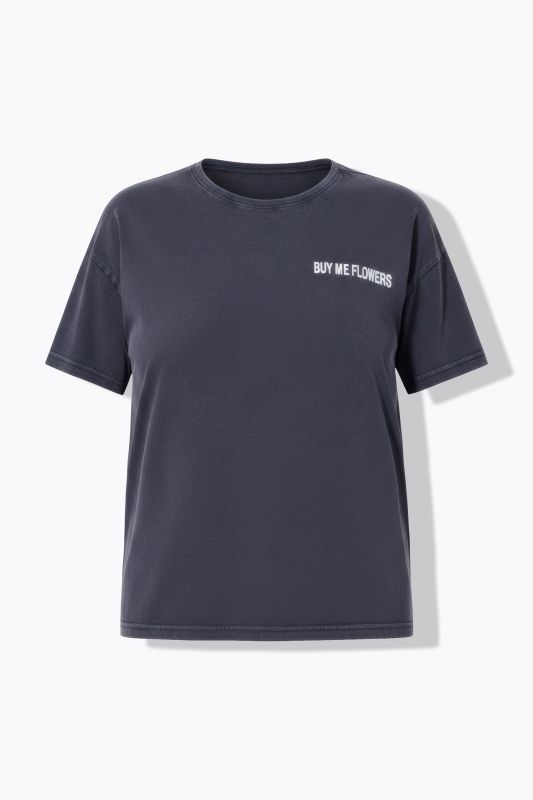 Тениска с принт на цветя