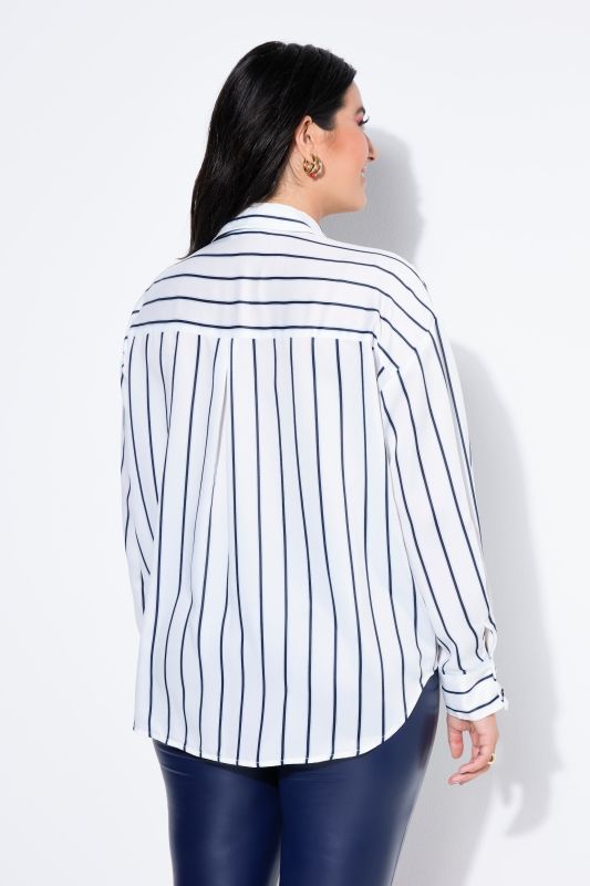 Риза сатенена с райета