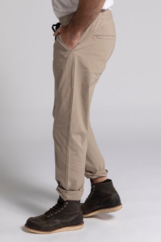 FLEXNAMIC® pull-on trousers, elastic waistband, tapered loose fit