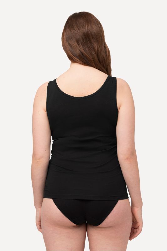 Eco Cotton Essential Round Neck Stretch Cotton Tank