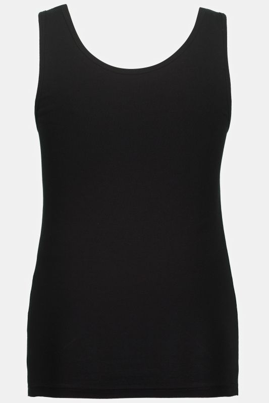 Eco Cotton Essential Round Neck Stretch Cotton Tank