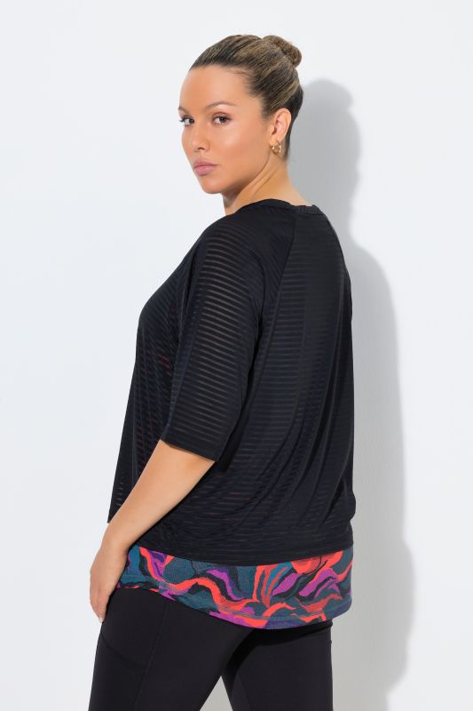 Quick-Drying Neon Camo Tee