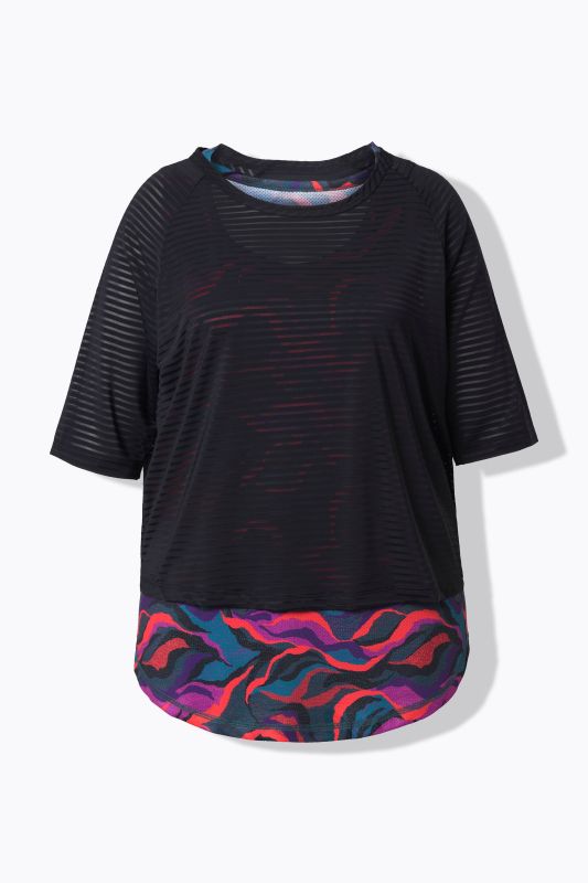 Quick-Drying Neon Camo Tee