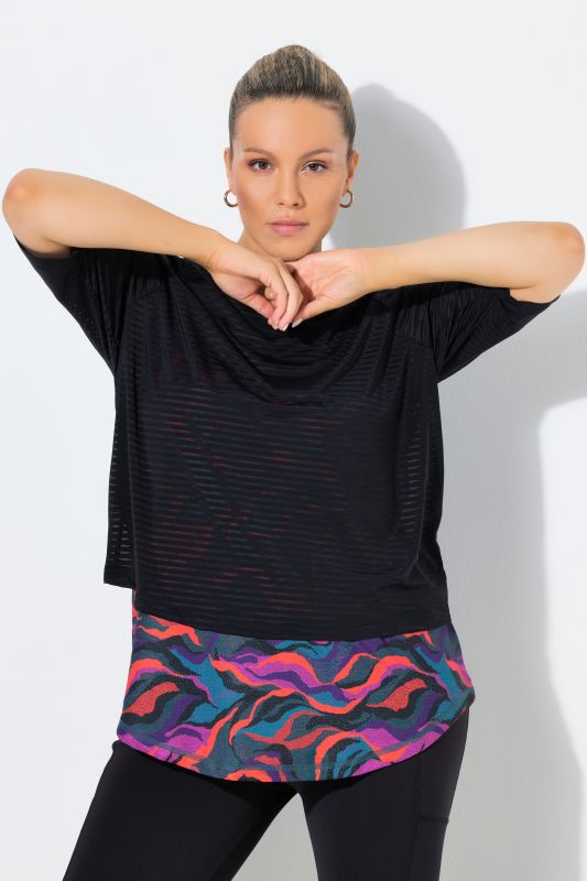 Quick-Drying Neon Camo Tee