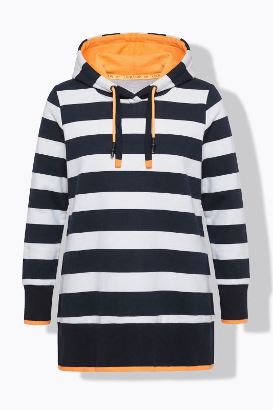 Striped Starfish Applique Sweatshirt