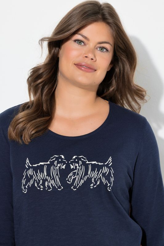 Linework Dog Graphic Tee