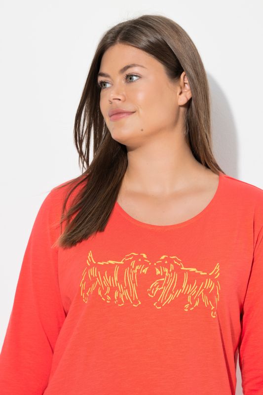 Linework Dog Graphic Tee