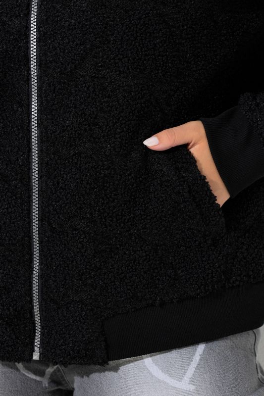 Quilted Heart Teddy Fleece Jacket