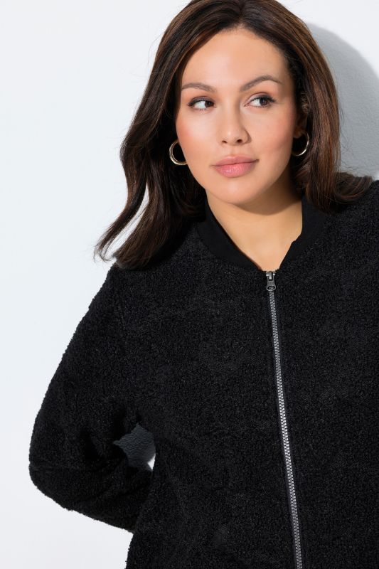 Quilted Heart Teddy Fleece Jacket