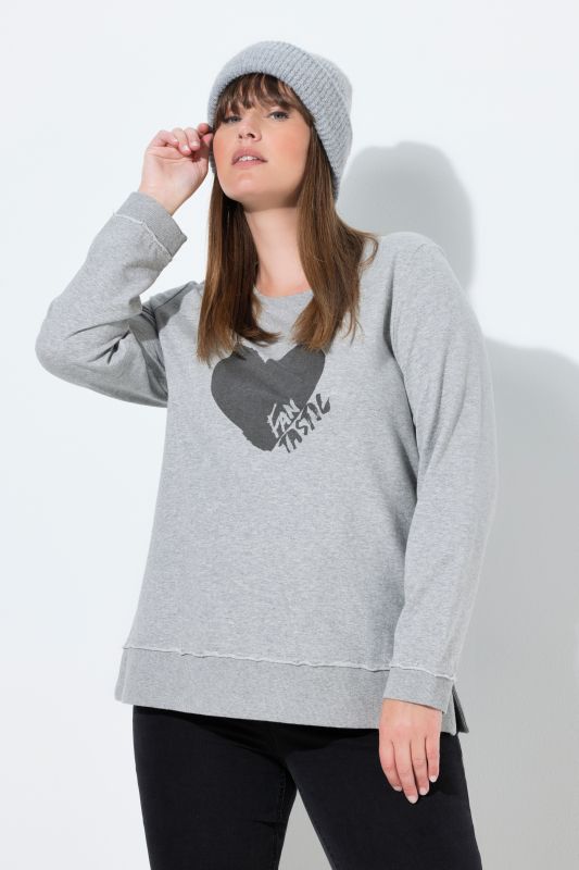 Heart Graphic Sweatshirt