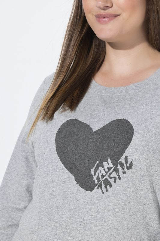 Heart Graphic Sweatshirt