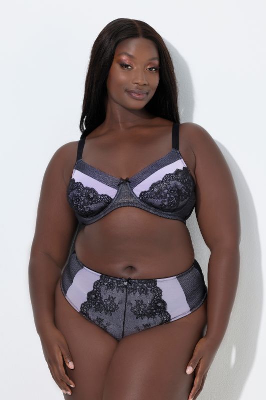 Scalloped Lace Underwire Bra