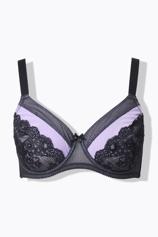 Scalloped Lace Underwire Bra