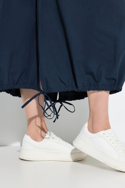 Eco Cotton Drawstring Hem Dress