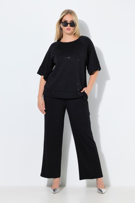 Dressy Elastic Waist Sweatpants