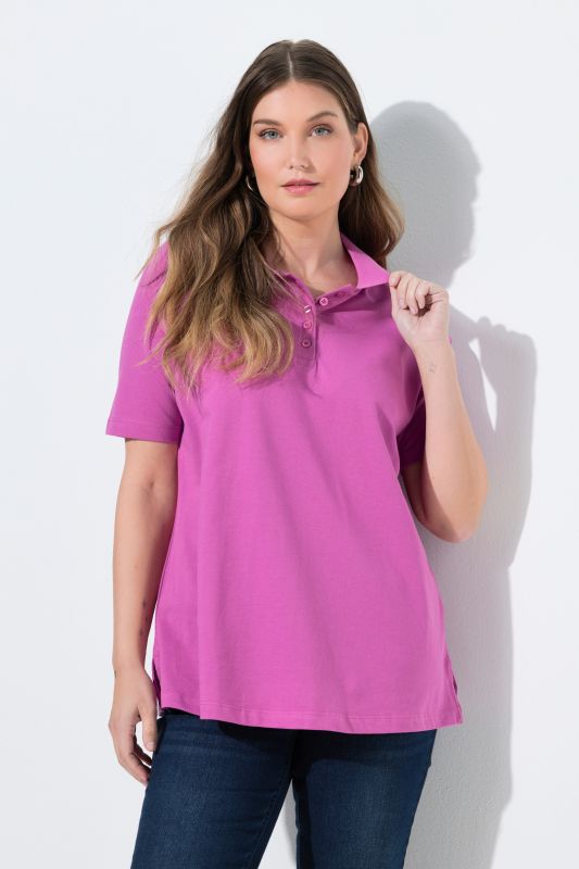Short Sleeve Cotton Jersey Polo