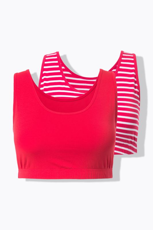 Eco Cotton 2 Pack Bralettes