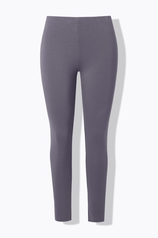 Basic Stretch Knit Ankle Length Leggings