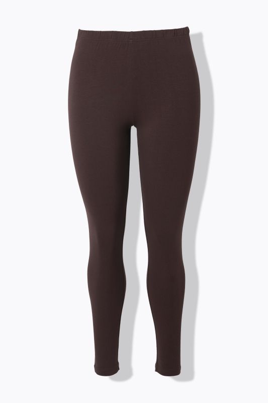 Basic Stretch Knit Ankle Length Leggings