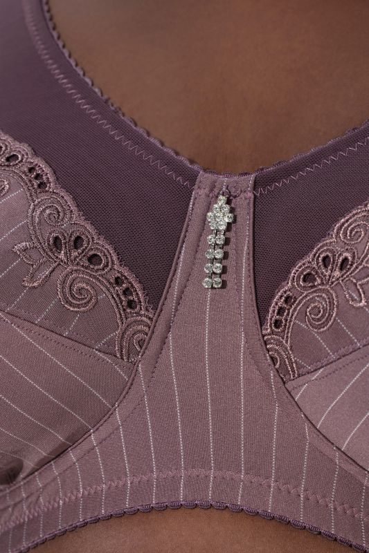 Kelly Pinstripe Support Bra