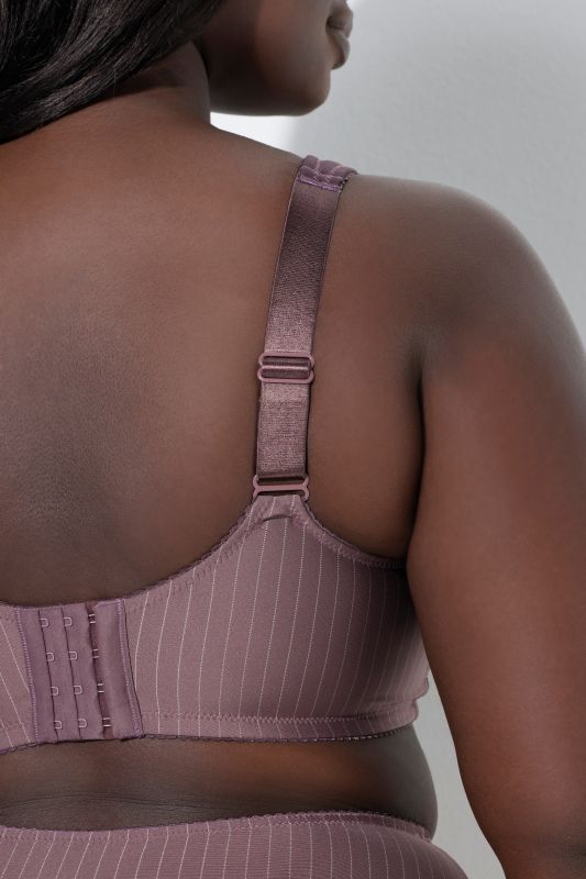 Kelly Pinstripe Support Bra