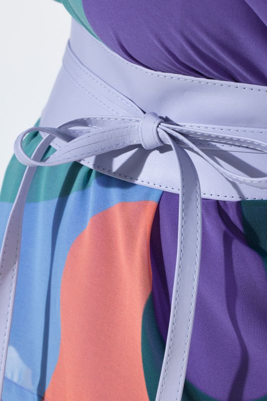 Soft Leather Tie Belt