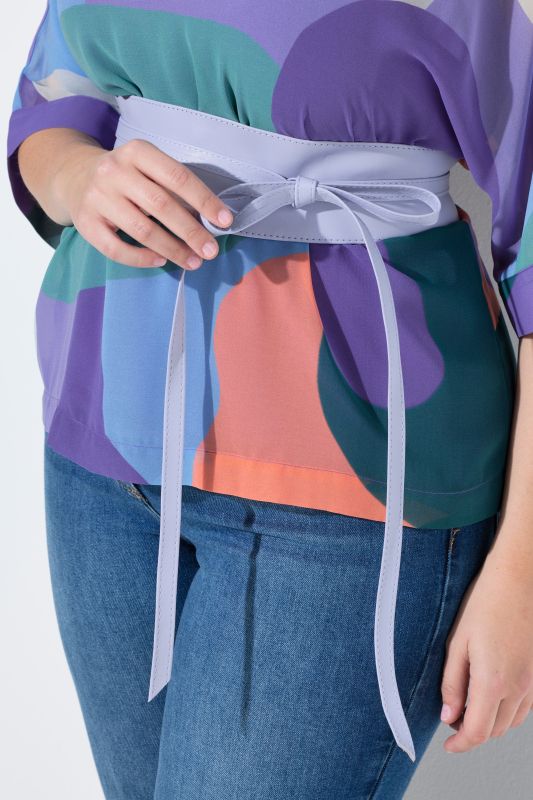 Soft Leather Tie Belt