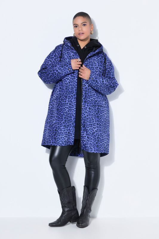 Дъждобран с леопардов принт