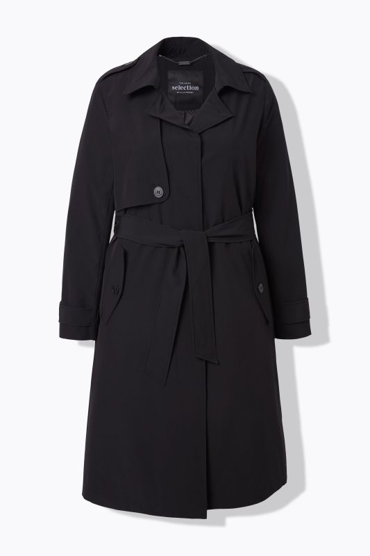 Тренчкот със сатенена подплата