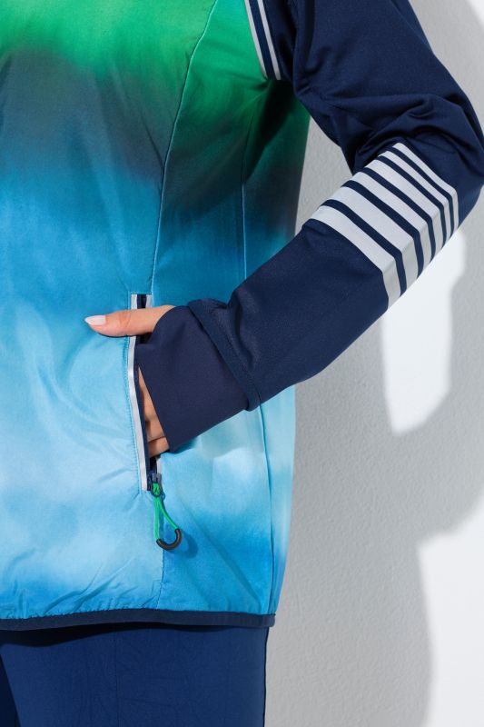 Convertible Watercolor Sweatshirt